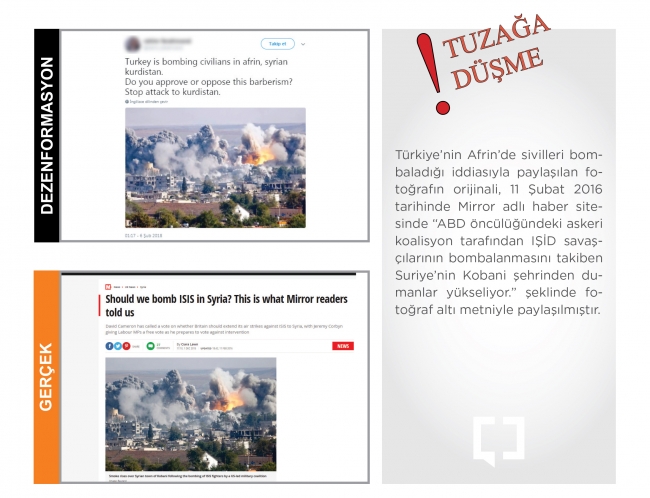 YPG/PKK'nın 'Afrin' yalanları tek tek deşifre edildi